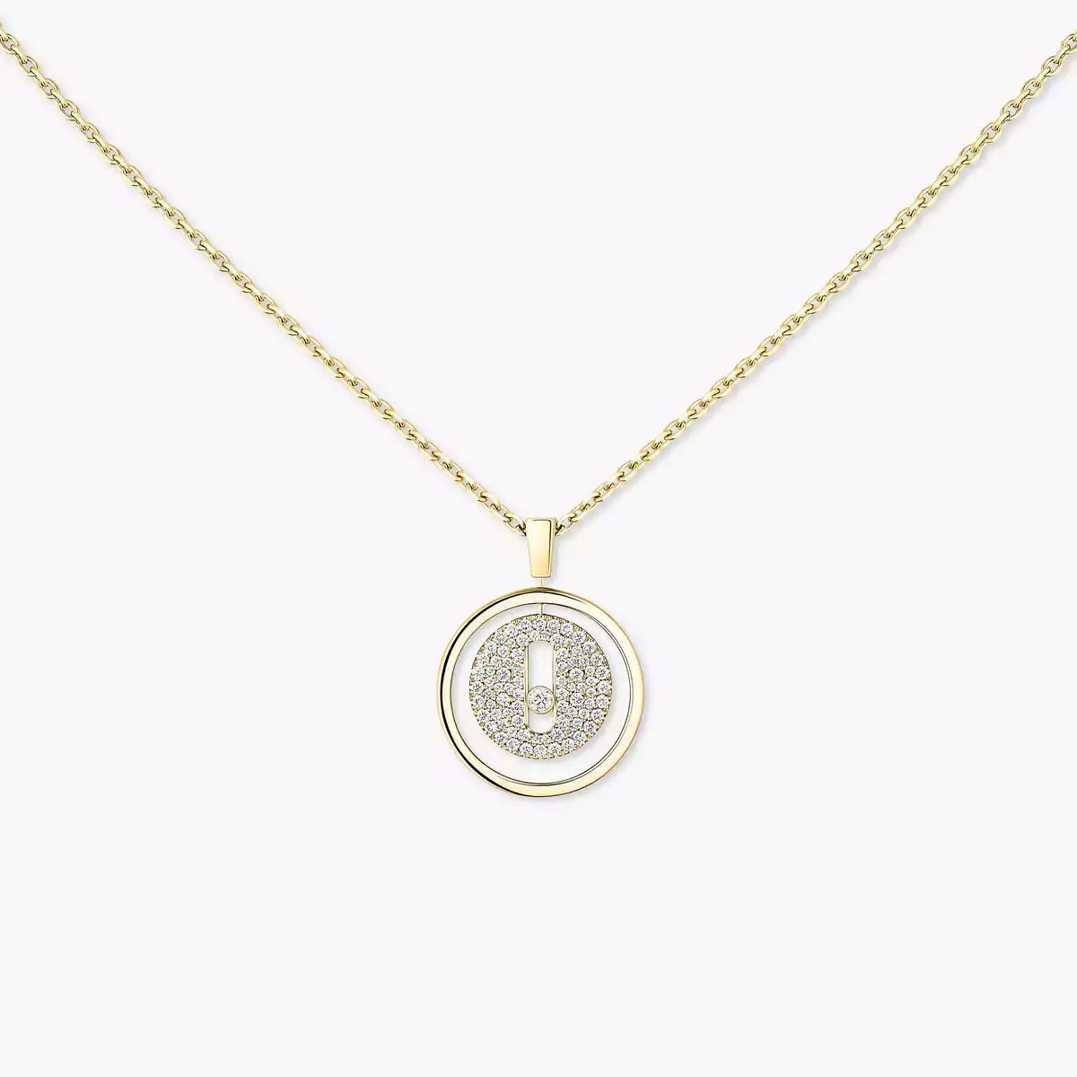 [CiCi] Lucky Move Diamond Necklace
