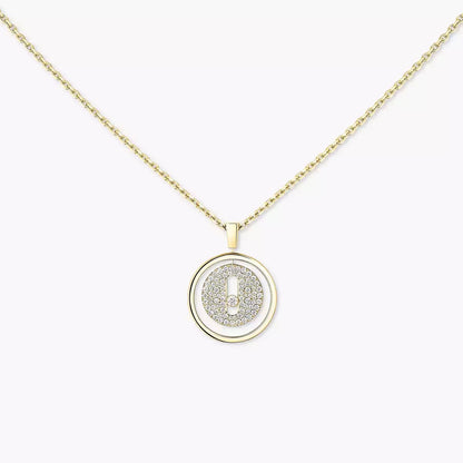 [CiCi] Lucky Move Diamond Necklace