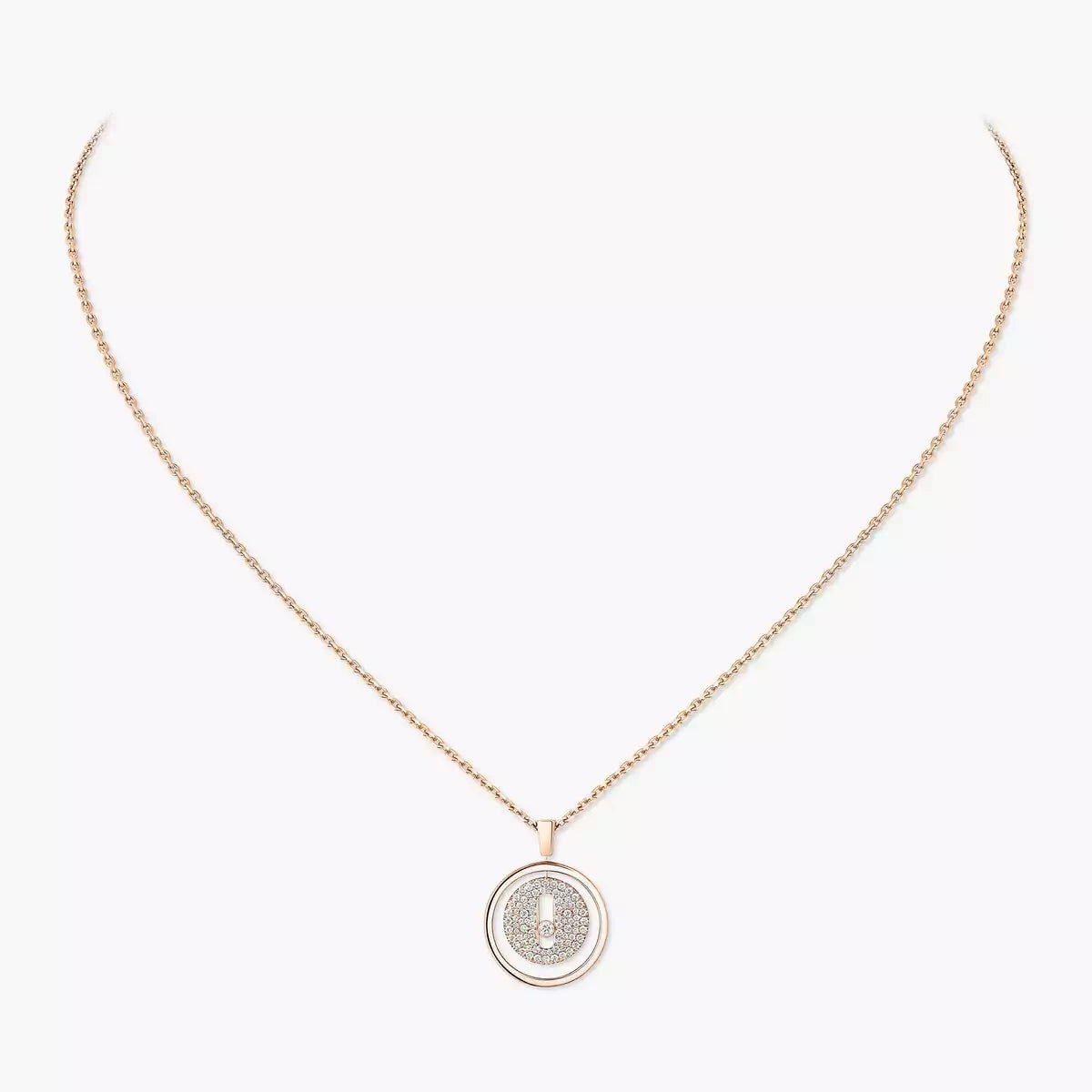 [CiCi] Lucky Move Diamond Necklace