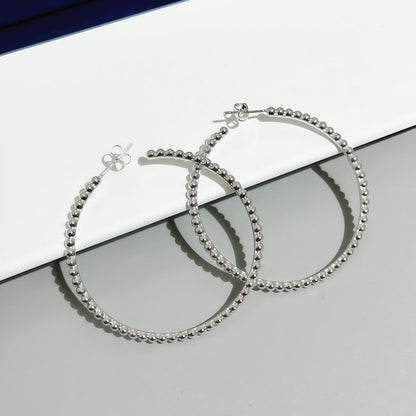 [CiCi] SMOOTH BEAD STUD EARRINGS