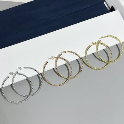 [CiCi] SMOOTH BEAD STUD EARRINGS
