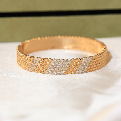 [CiCi]  FIVE-ROW DIAMOND BRACELET