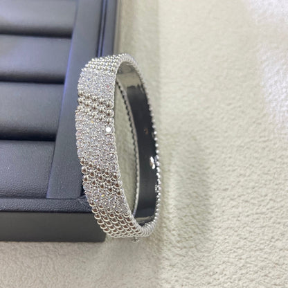 [CiCi]  FIVE-ROW DIAMOND BRACELET