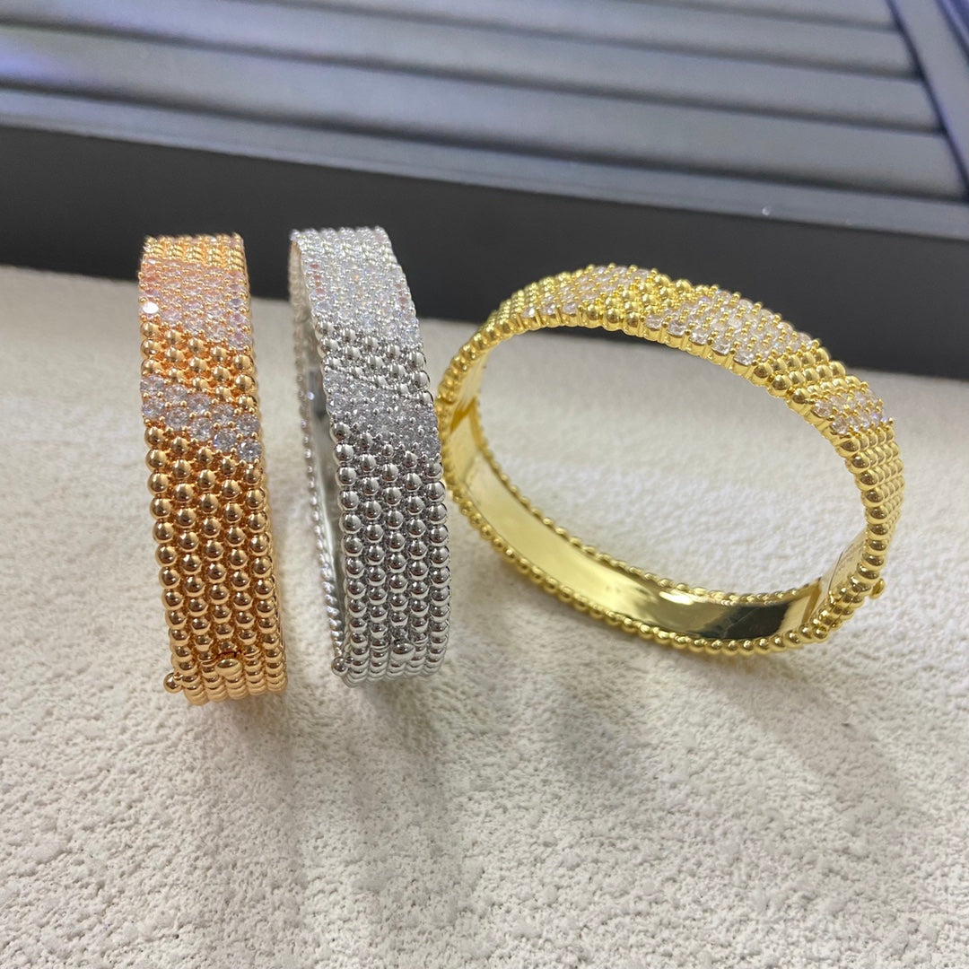 [CiCi]  FIVE-ROW DIAMOND BRACELET
