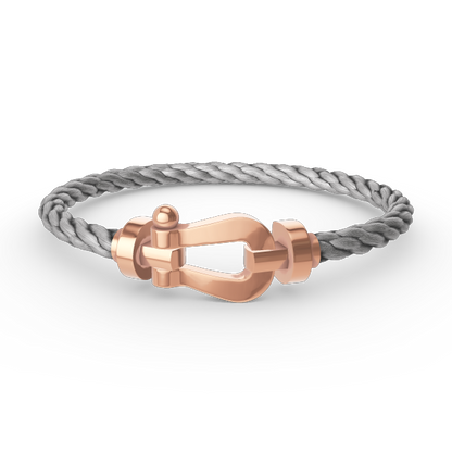 [CiCi]FORCE GROSSES HUFEISEN OHNE DIAMANT ARMBAND ROSÉGOLD