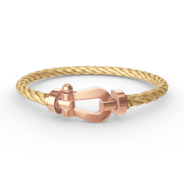 [CiCi]FORCE GROSSES HUFEISEN OHNE DIAMANT ARMBAND ROSÉGOLD