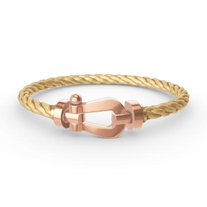 [CiCi]FORCE GROSSES HUFEISEN OHNE DIAMANT ARMBAND ROSÉGOLD