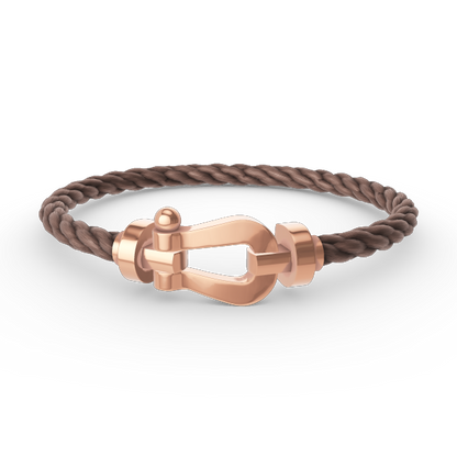 [CiCi]FORCE GROSSES HUFEISEN OHNE DIAMANT ARMBAND ROSÉGOLD