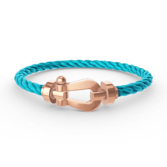 [CiCi]FORCE LARGE HORSESHOE NO DIAMOND BRACELET ROSE GOLD