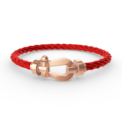 [CiCi]FORCE GROSSES HUFEISEN OHNE DIAMANT ARMBAND ROSÉGOLD