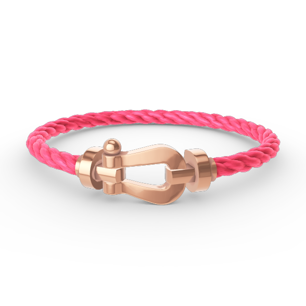 [CiCi]FORCE GROSSES HUFEISEN OHNE DIAMANT ARMBAND ROSÉGOLD