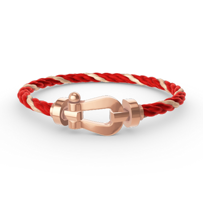 [CiCi]FORCE GROSSES HUFEISEN OHNE DIAMANT ARMBAND ROSÉGOLD