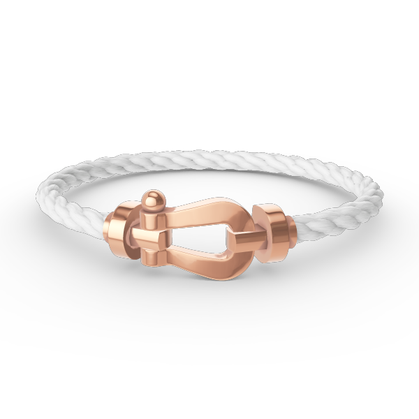 [CiCi]FORCE GROSSES HUFEISEN OHNE DIAMANT ARMBAND ROSÉGOLD