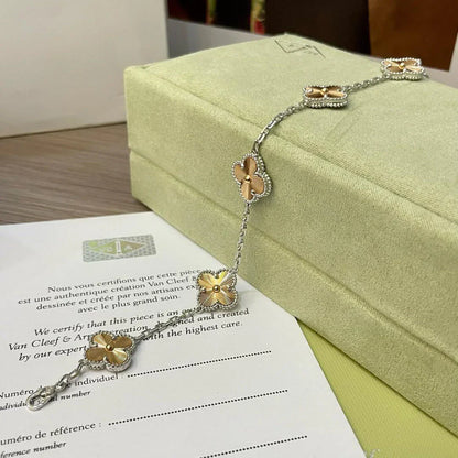 [CiCi] CLOVER 5 MOTIF LASER BRACELET COLLECTION