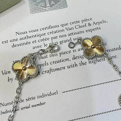 [CiCi] CLOVER 5 MOTIF LASER BRACELET COLLECTION