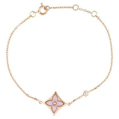 [CiCi]STAR 1 DIAMOND PINK GOLD BRACELET