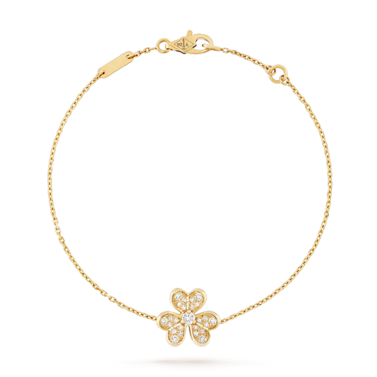 [CiCi]FRIVOLE GOLD FLOWER DIAMOND BRACELET