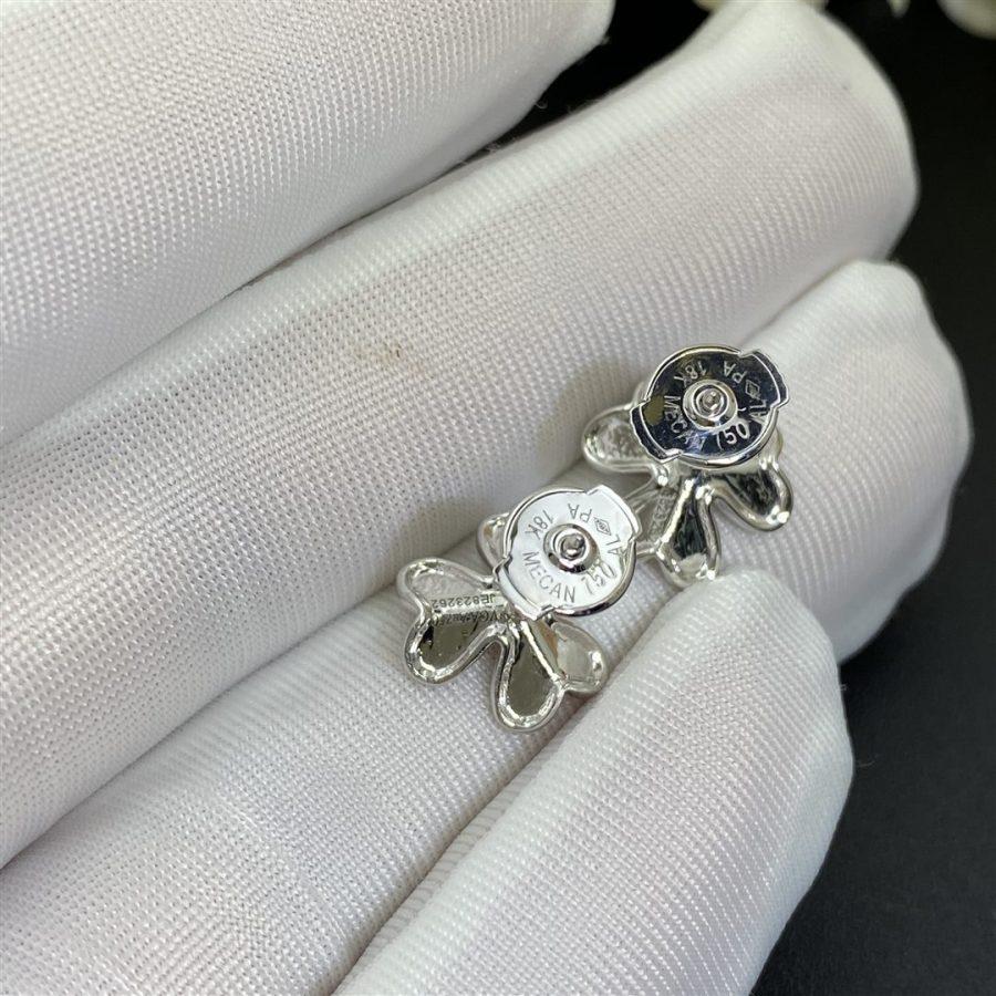 [CiCi]FRIVOLE MINI SILVER FLOWER EARRINGS
