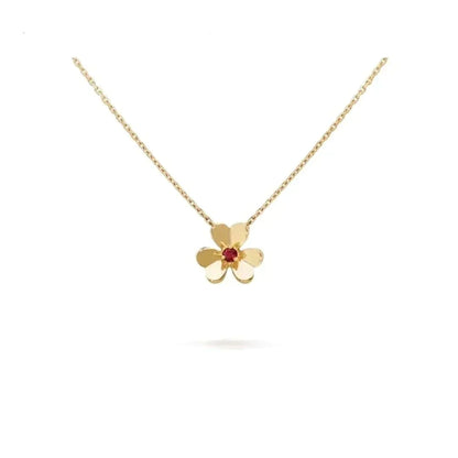 [CiCi]FRIVOLE GOLD FLOWER NECKLACE