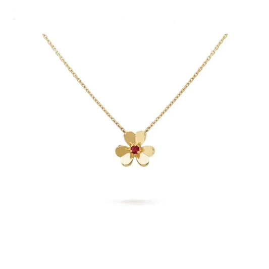 [CiCi]FRIVOLE GOLD FLOWER NECKLACE