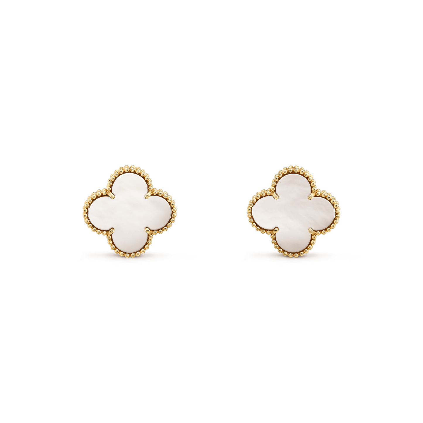 [CiCi]CLOVER MINI GOLD EARRINGS