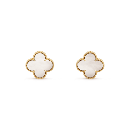 [CiCi]CLOVER MINI GOLD EARRINGS