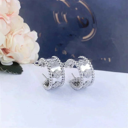 [CiCi]PERLEE DIAMOND EARRINGS
