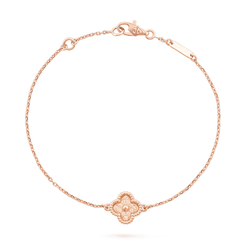 [CiCi]CLOVER SINGLE FLOWER BRACELET