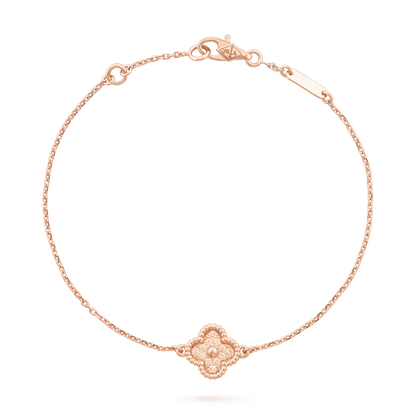 [CiCi]CLOVER SINGLE FLOWER BRACELET