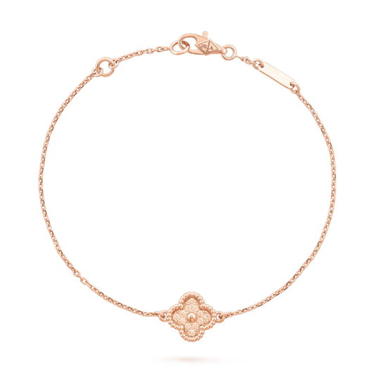 [CiCi]CLOVER SINGLE FLOWER BRACELET