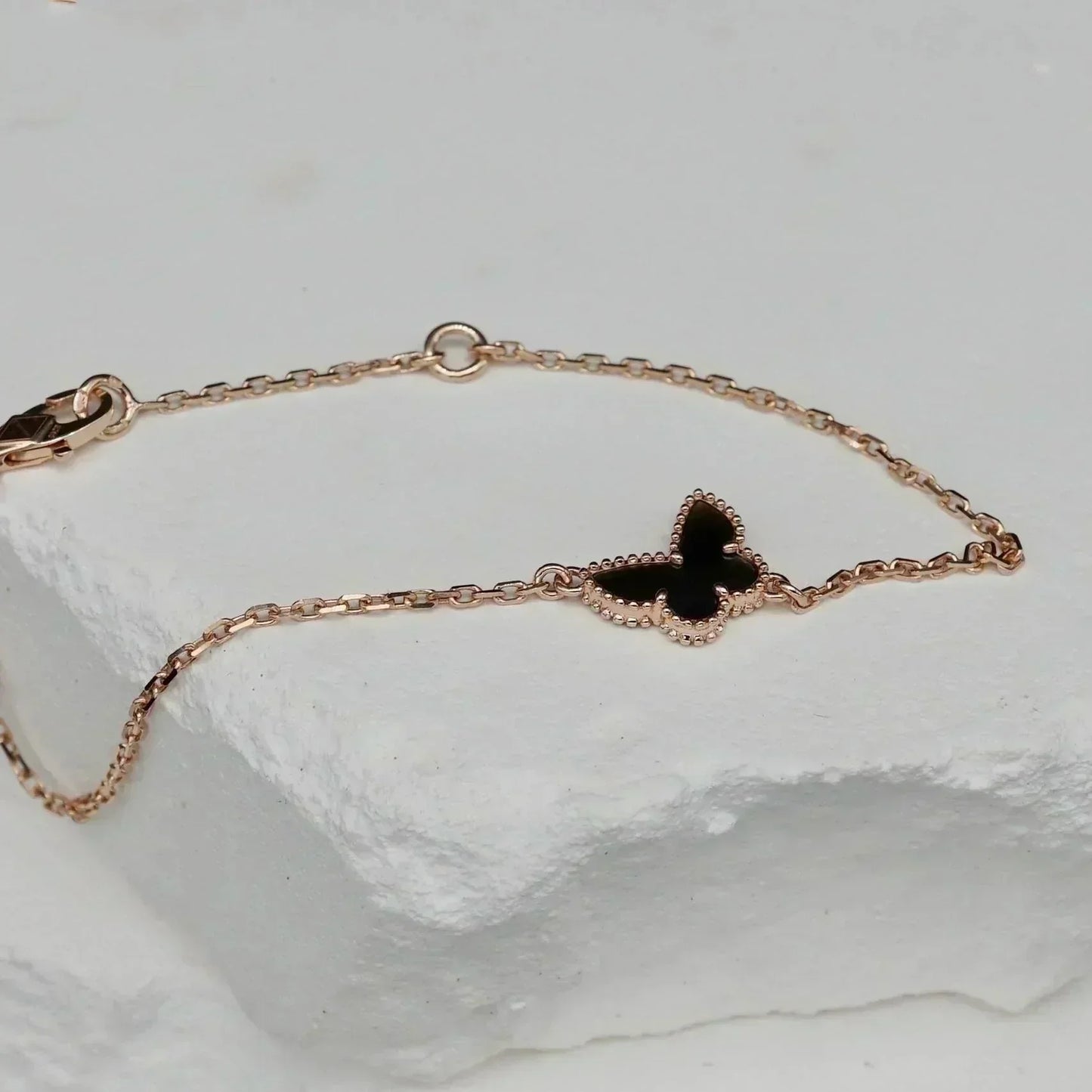 [CiCi]BUTTERFLY ONYX  BUTTERFLY BRACELET