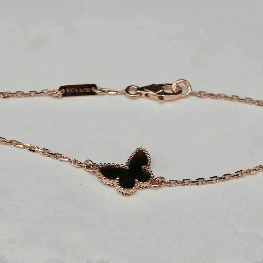 [CiCi]BUTTERFLY ONYX  BUTTERFLY BRACELET