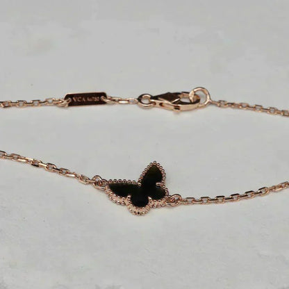 [CiCi]BUTTERFLY ONYX  BUTTERFLY BRACELET