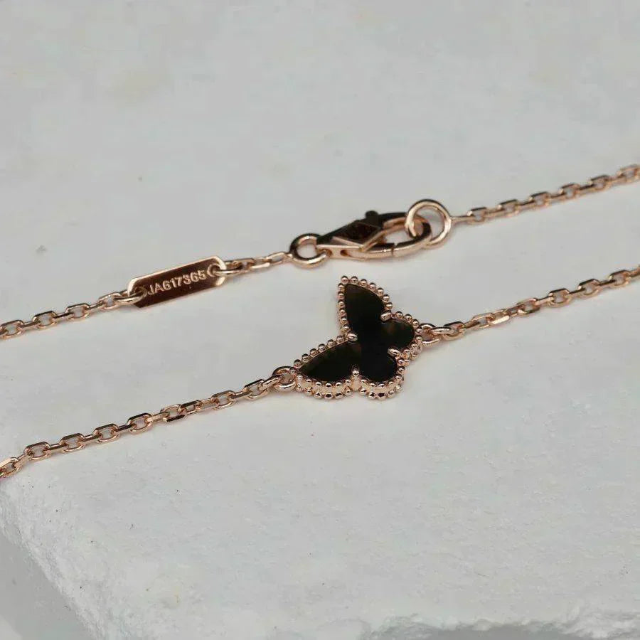 [CiCi]BUTTERFLY ONYX  BUTTERFLY BRACELET