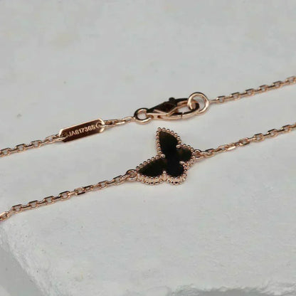 [CiCi]BUTTERFLY ONYX  BUTTERFLY BRACELET