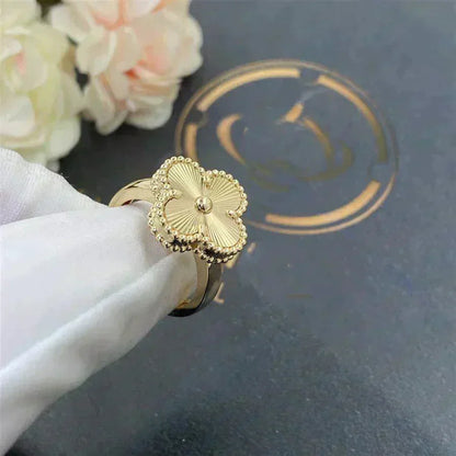 [CiCi]CLOVER GOLD RING