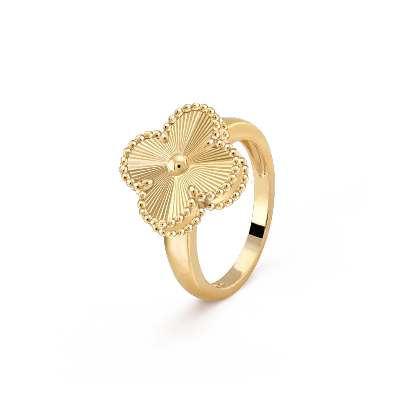 [CiCi]CLOVER GOLD RING