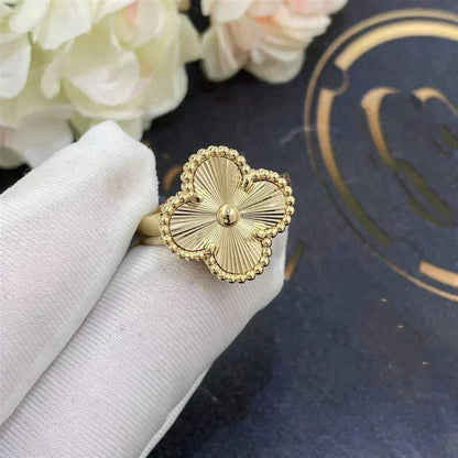 [CiCi]CLOVER GOLD RING