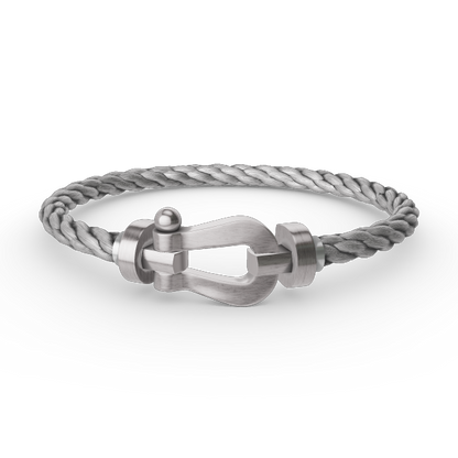 [CiCi]FORCE GROSSES HUFEISEN OHNE DIAMANT ARMBAND SILBER