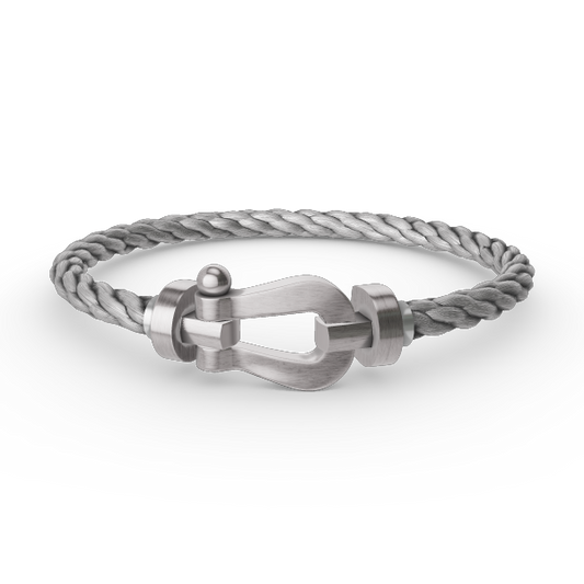 [CiCi]FORCE GROSSES HUFEISEN OHNE DIAMANT ARMBAND SILBER