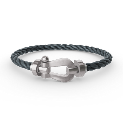[CiCi]FORCE GROSSES HUFEISEN OHNE DIAMANT ARMBAND SILBER