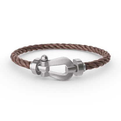 [CiCi]FORCE GROSSES HUFEISEN OHNE DIAMANT ARMBAND SILBER