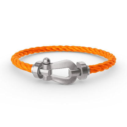 [CiCi]FORCE GROSSES HUFEISEN OHNE DIAMANT ARMBAND SILBER