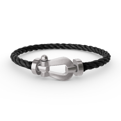 [CiCi]FORCE GROSSES HUFEISEN OHNE DIAMANT ARMBAND SILBER