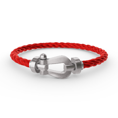 [CiCi]FORCE GROSSES HUFEISEN OHNE DIAMANT ARMBAND SILBER