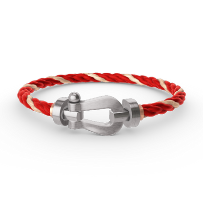 [CiCi]FORCE GROSSES HUFEISEN OHNE DIAMANT ARMBAND SILBER