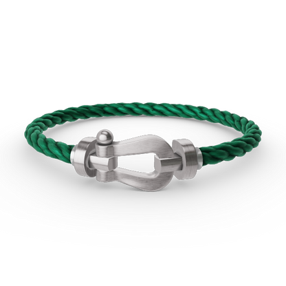 [CiCi]FORCE GROSSES HUFEISEN OHNE DIAMANT ARMBAND SILBER