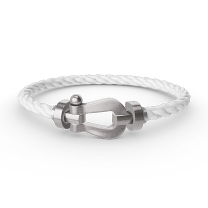 [CiCi]FORCE GROSSES HUFEISEN OHNE DIAMANT ARMBAND SILBER