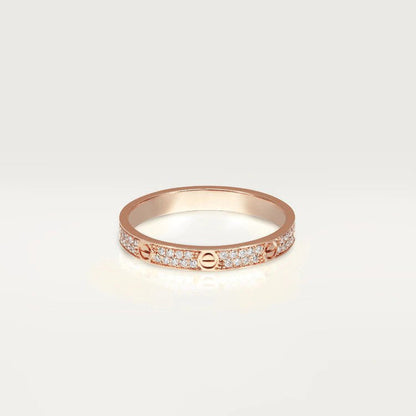 [CiCi]LOVE RING 2.65MM DIAMOND