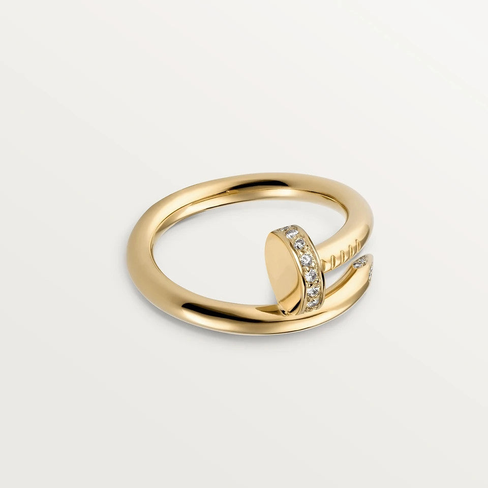 [CiCi]JUSTE RING 2.65MM GOLD DIAMOND